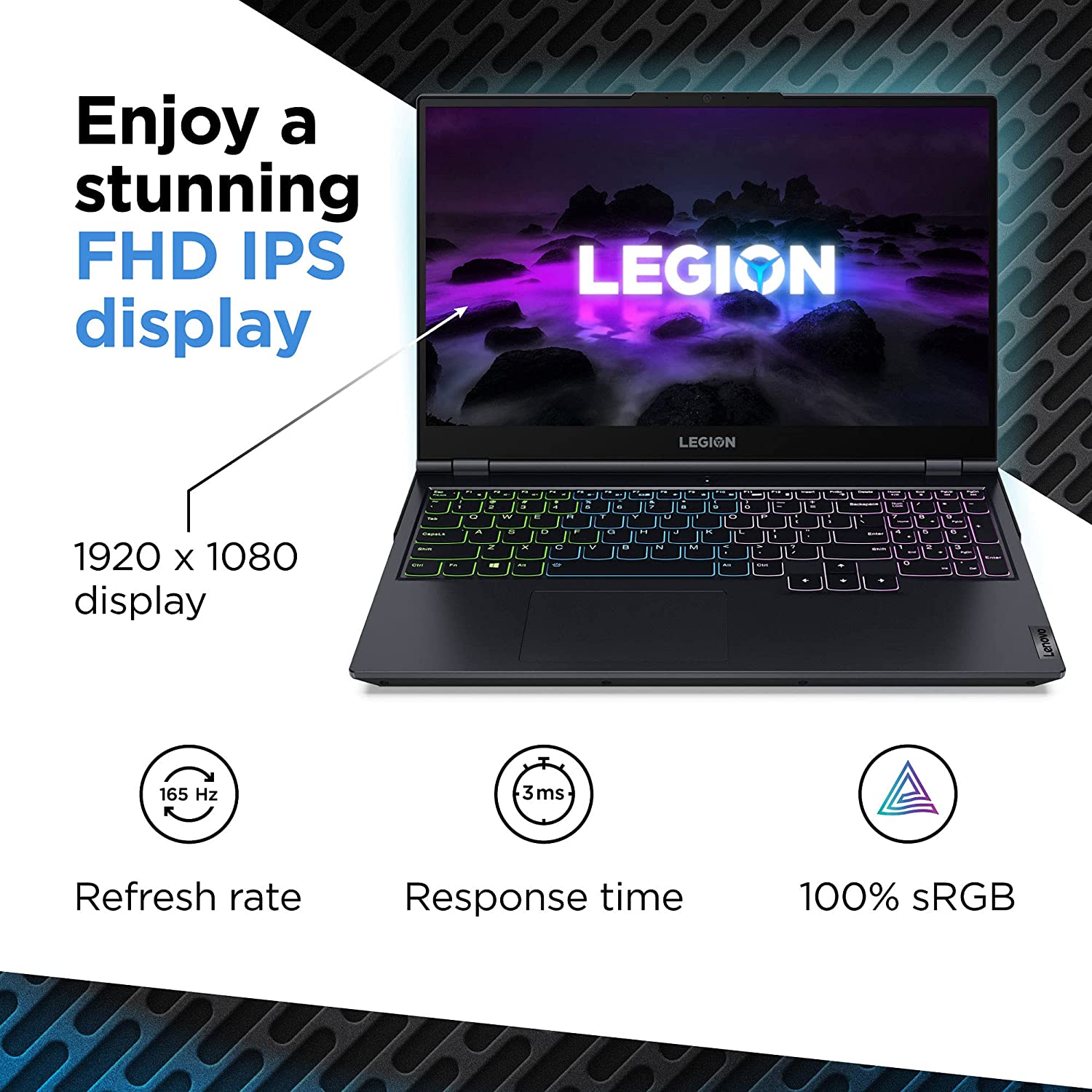 5. Lenovo Legion 5 15 Gaming Laptop