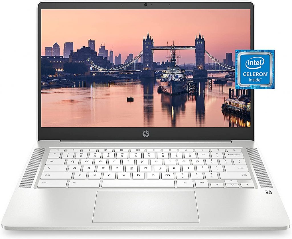 HP Chromebook 14 Laptop Intel Celeron N4000 Processor